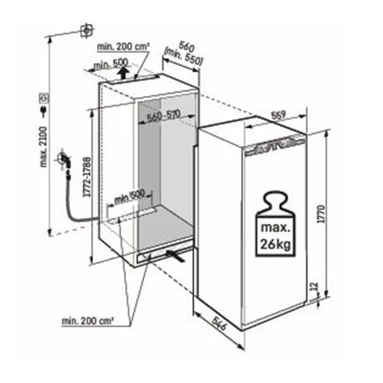Liebherr SIFNdi 5188 Serie Peak, Congelatore, NoFrost, SmartDevice | Duegstore.com