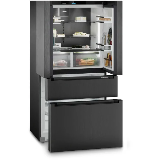 Liebherr MBbsdi 9556 Combined French Door, BioFresh, NoFrost, BlackSteel | Duegstore.com