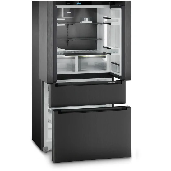 Liebherr MBbsdi 9556 Combinato French Door, BioFresh, NoFrost, BlackSteel | Duegstore.com