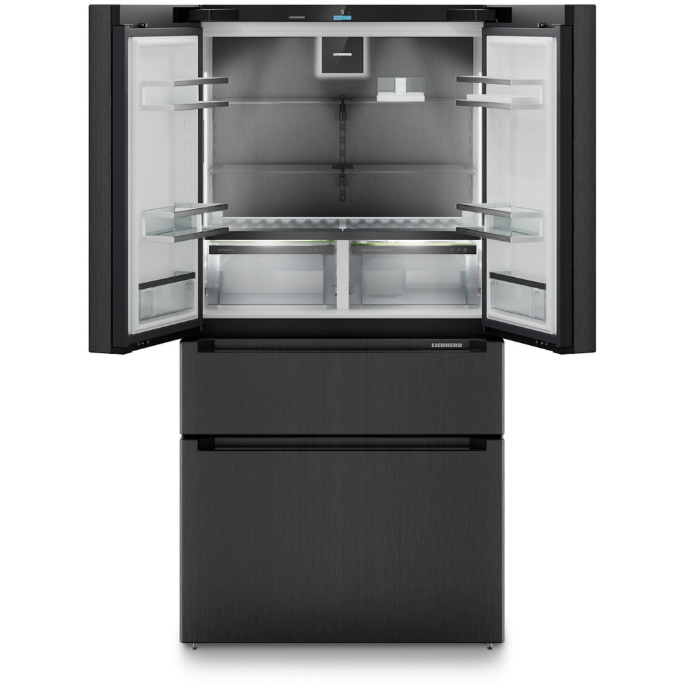 Liebherr MBbsdi 9556 Combinato French Door, BioFresh, NoFrost, BlackSteel | Duegstore.com