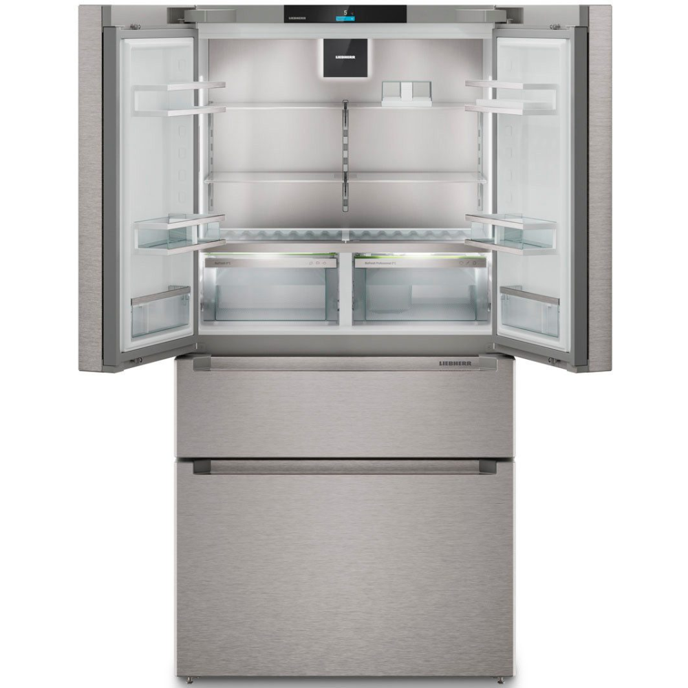 Liebherr MBsddi 9556 Combinato French Door - SmartSteel, Argento