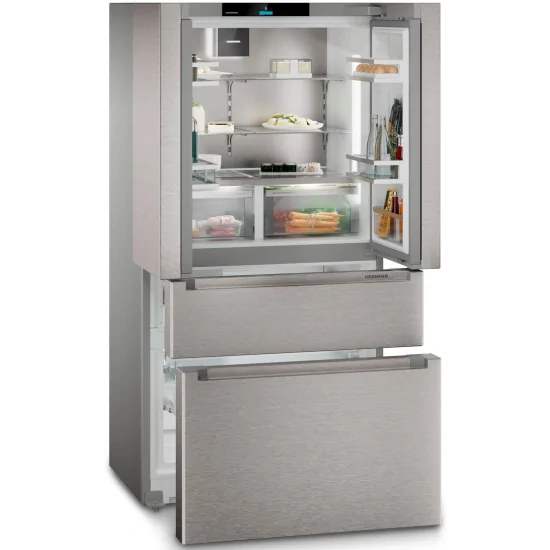 Liebherr MBsddi 9556 Combinato French Door - SmartSteel, Argento