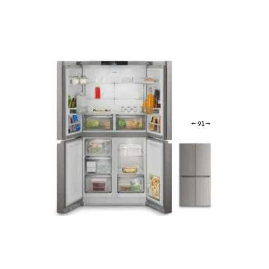 Liebherr MSDD 9012 Fridge 4 portes SmartSteel Silver | DueG Store