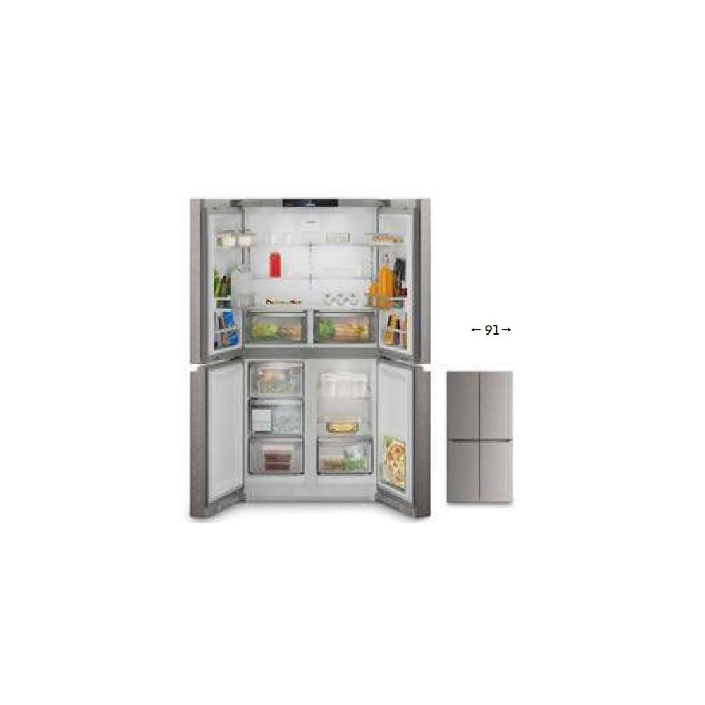 Liebherr MSDD 9012 Fridge 4 Doors SmartSteel Silver | DueG Store