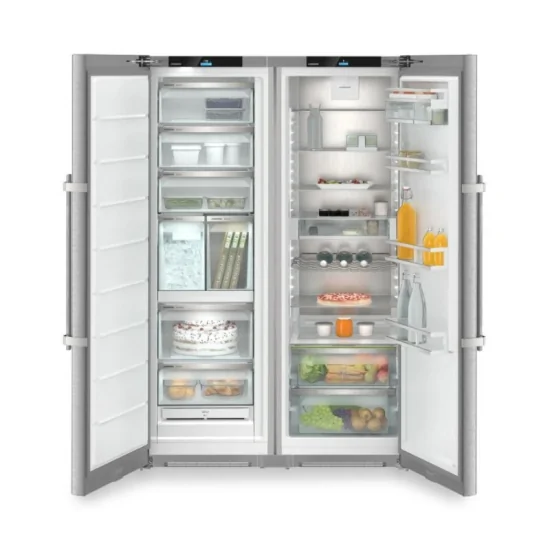 Liebherr XRFsd 5250 Kombinierter Side-by-Side, SmartSteel Silver | DueG Store