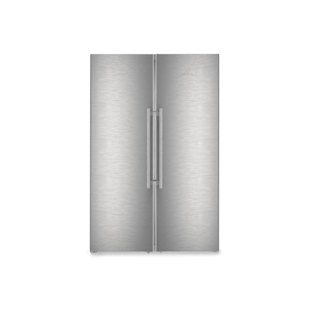 Liebherr XRFsd 5250 Side-by-Side Combi, SmartSteel Silver |Магазин DueG