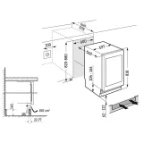 Либхерр UWpri 3662 Винный погреб Sottopiano, 32 бутылки Duegstore.com