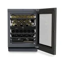 Liebherr UWgbi 3782 Cantinetta Vino Sottopiano, 38 Bottiglie, 2 Zone di Temperatura, Nero/Vetro