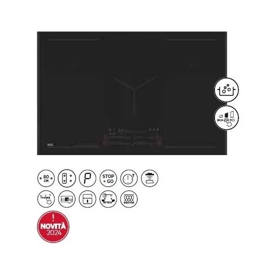 AEG NIK85M30AZ: Cottura Induction plan 80cm with Sense Boil&Fry | Online Offer