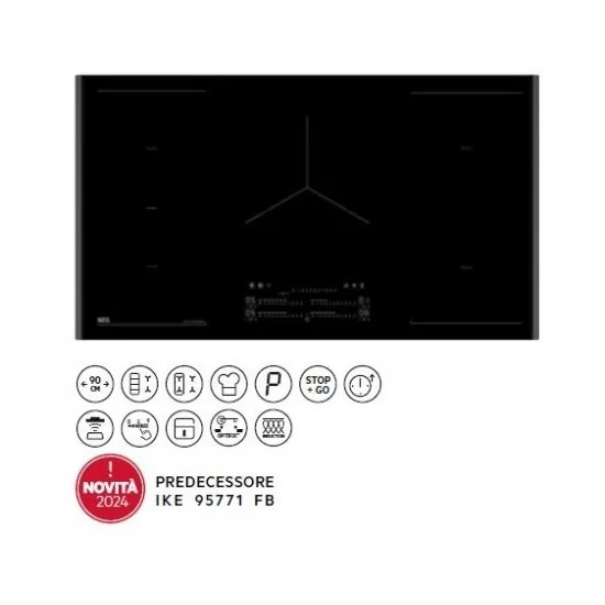 AEG NIK95I00FB (荷兰语) 上岗计划90cm:5个区域,FlexyBridge,PowerSlide,高级特征