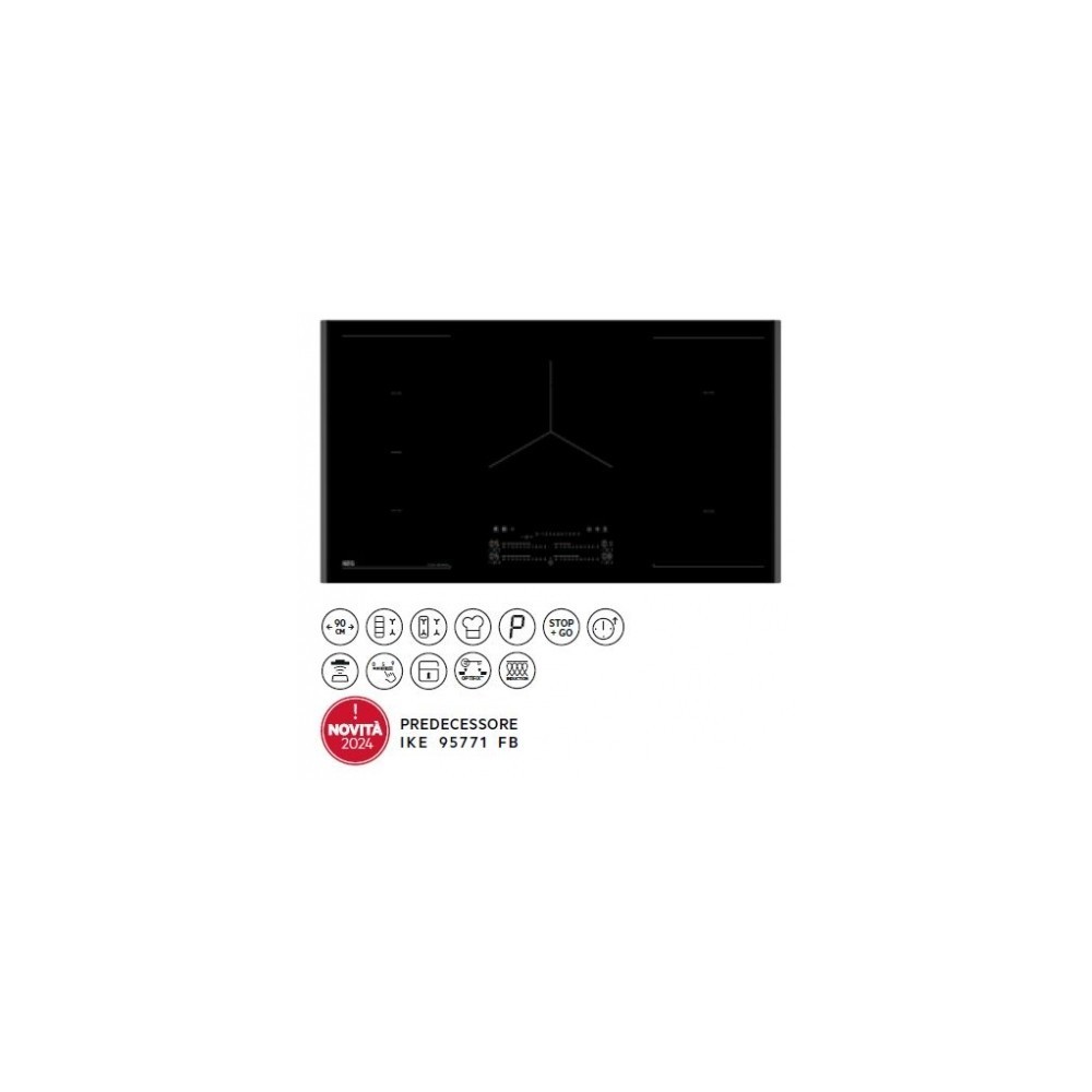 AEG NIK95I00FB (荷兰语) 上岗计划90cm:5个区域,FlexyBridge,PowerSlide,高级特征