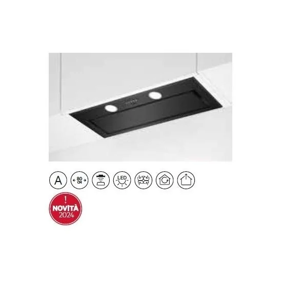 AEG DGE5861HR: Cappa 80cm, 700 m3/h, Hob2Hood, A - Offerta Online