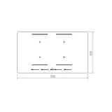Plan de orientación Bertazzoni P604I2M28NVs 60cm Silencio 4 Zona ← DueG Store