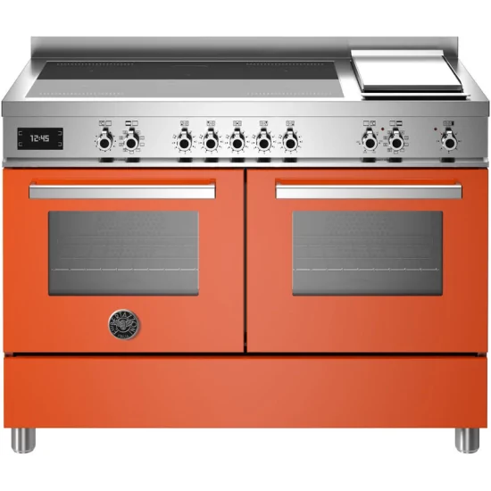 Bertazzoni PRO125I2E - Cuisine 120cm Induction 5 Zones + Double Oven | 6 Couleurs |MISUMI