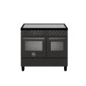 厨房 Bertazzoni PRO105I2E 软件 100厘米 - 5个区 介绍 + 双欧文 配有空气-燃料和斯卡尔达维万德 : 颜色 - 碳
