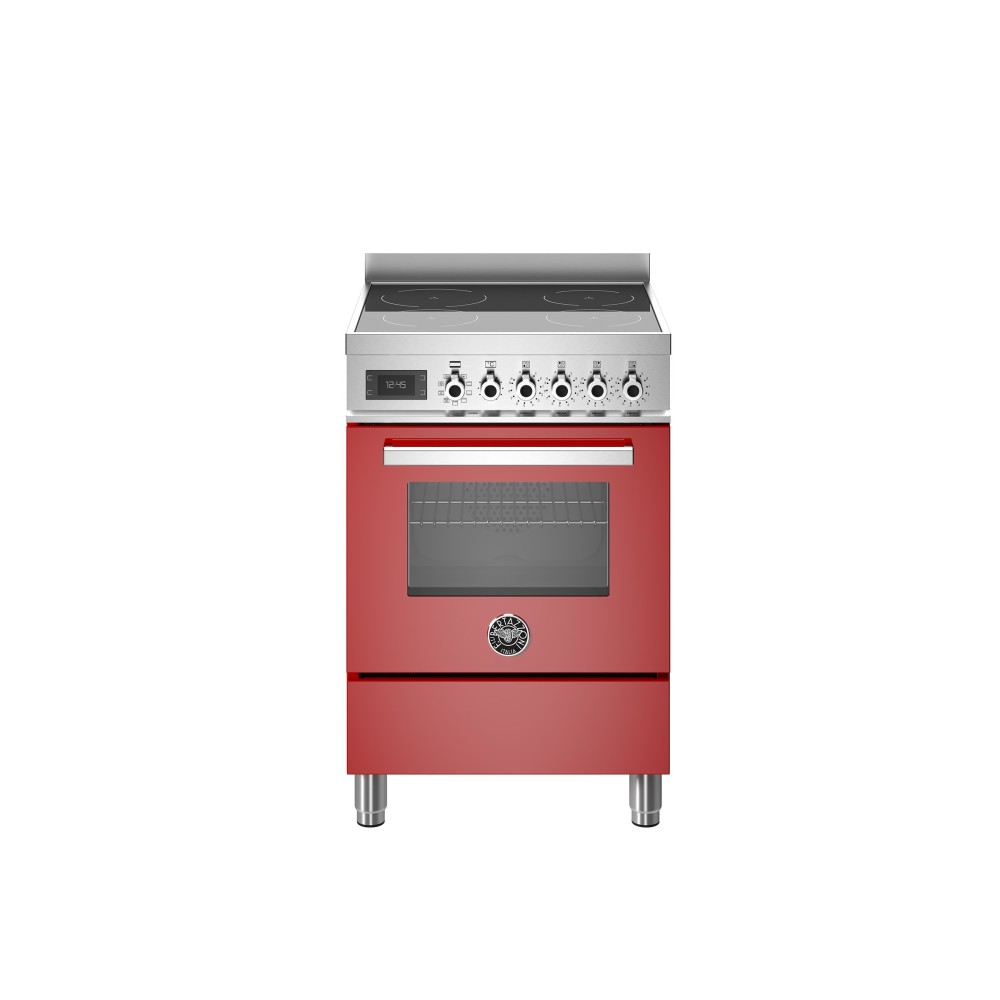 Bertazzoni PRO64I1E – 60 cm 4-Zonen-Induktionsherd + Heißluftfritteuse | Kompaktes Format | DueG Store
