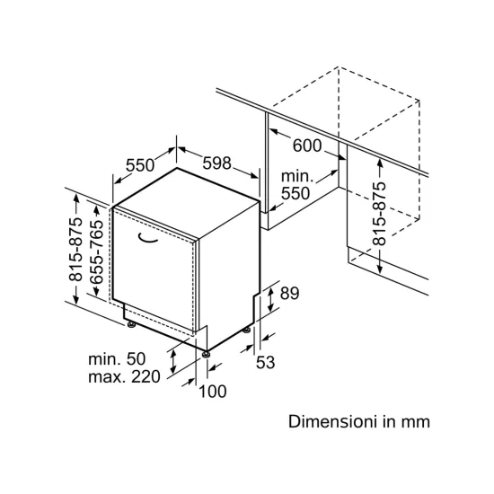 Lavavajillas Siemens SN97TX02CE iQ700 Silencio 14 Class A ← Hinges Sliding durable DueG Store
