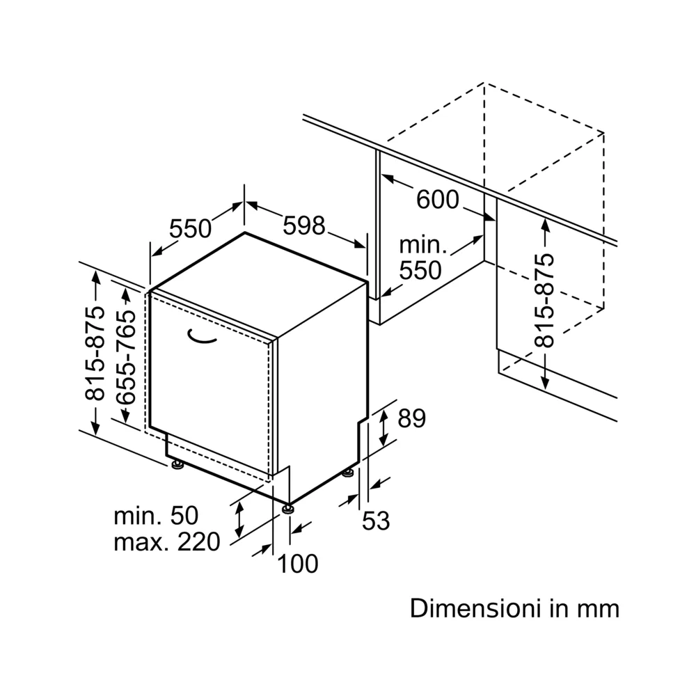 Lave-vaisselle Bosch SME26EX00E Series 2 |MISUMI