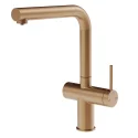 Gessi 60571 INDITO - Mixer Design with Water System : Finishes Gessi - 726 Bronze Brushed PVD worms