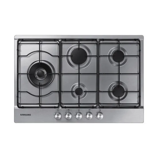 Samsung NA75M3130AS: Plan de cocina de gas 75cm, 5 quemadores