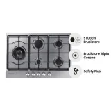 Samsung NA75M3130AS: 75 cm Gaskochfeld, 5 Brenner | Duegstore