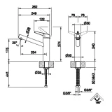 Gessi 60632 Mixer Acero giratorio: Ofertas Duegstore.com