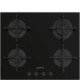 SMEG PV264B 60cm gas hob Glass Glass Glass On Steel