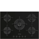 SMEG hob PV275B 75cm ultra-rapid black glass 4KW