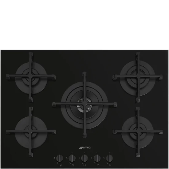 SMEG hob PV275B 75cm ultra-rapid black glass 4KW