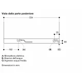 Gaggenau GS470120 Oven CombiVapore 60cm, Electronic Opening, Right Hinge