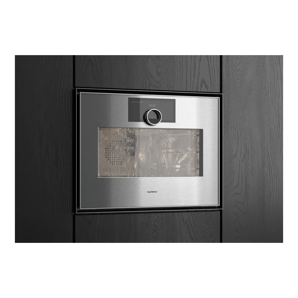 Gaggenau GS450120 Forno CombiVapore 60cm, Apertura Elettronica, Cerniera Destra
