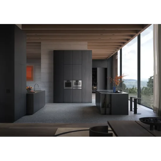 Gaggenau GS450120 Пароконвектомат 60 см, электронное открывание, правый шарнир