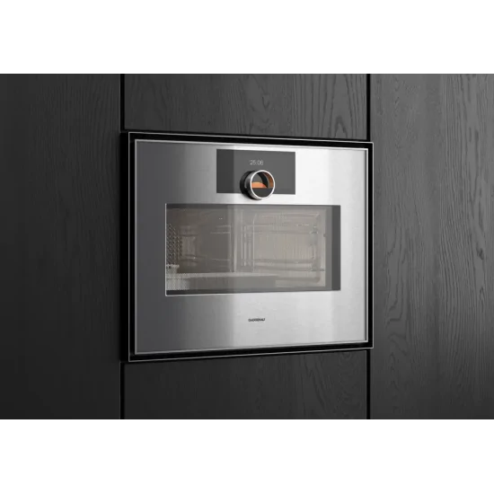 Gaggenau GM450120 Forno Microonde Combinato 60cm, Apertura Elettronica, Cerniera Destra