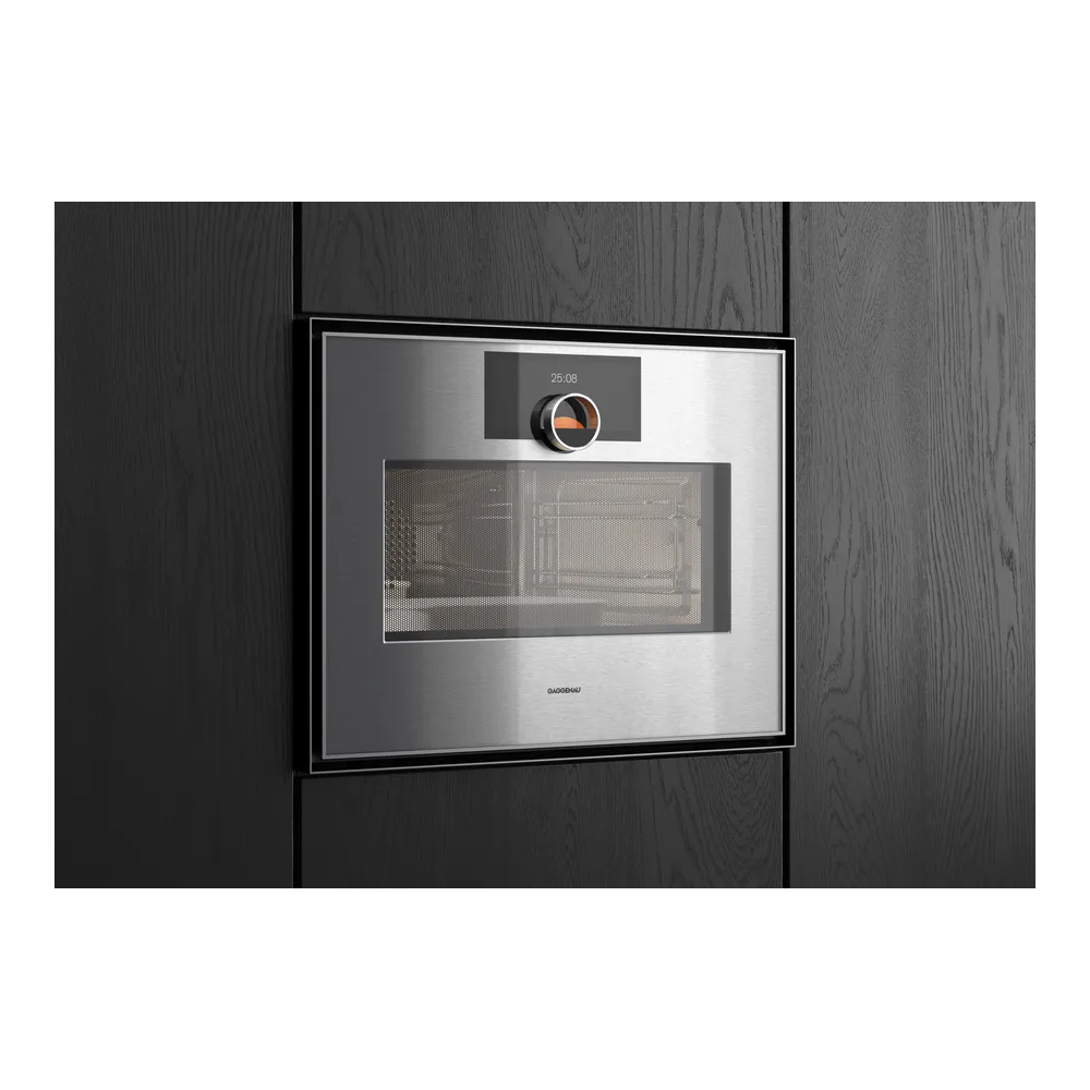 Gaggenau GM450120 Forno Microonde Combinato 60cm, Apertura Elettronica, Cerniera Destra