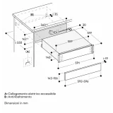 Gaggenau GW051190 Chauffe-plats à panneaux de 60 cm Duegstore.com
