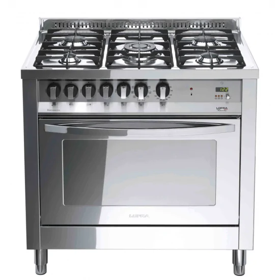 "Cucina a gas Lofra PLG96MFT/C 90cm acciaio lucido"