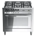 "Cucina a gas Lofra PLG96GVT/C 90cm acciaio lucido"