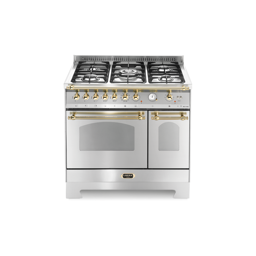 "Cucina a gas Lofra RSD96MFTE/CI 90cm inox"