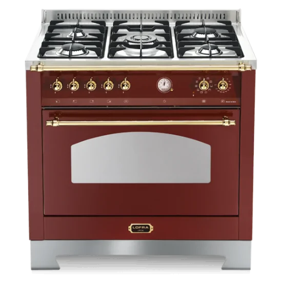 "Cucina a gas Lofra RRG96MFT/CI 90cm rosso burgundy"
