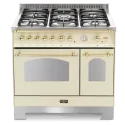 "Cucina a gas Lofra RBID96MFTE/CI 90cm avorio"