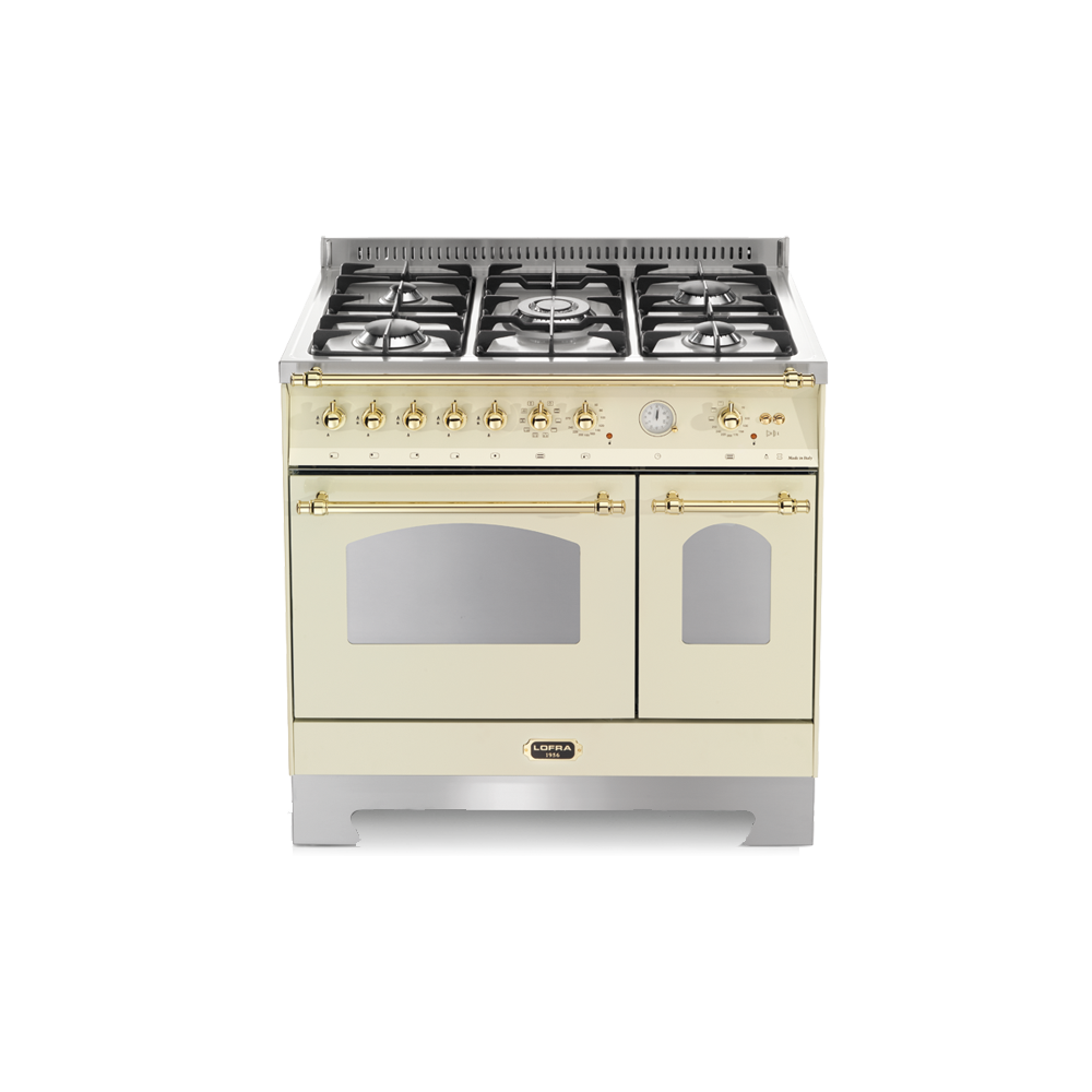 "Cucina a gas Lofra RBID96MFTE/CI 90cm avorio"
