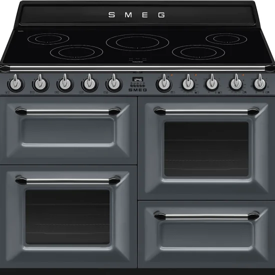 "Cucina a induzione Smeg TR4110IGR2 grigio ardesia"