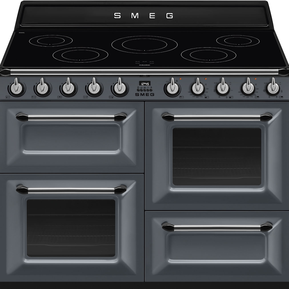 "Cucina a induzione Smeg TR4110IGR2 grigio ardesia"