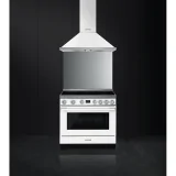 Smeg Kitchen 90x60 white with Induction plan.