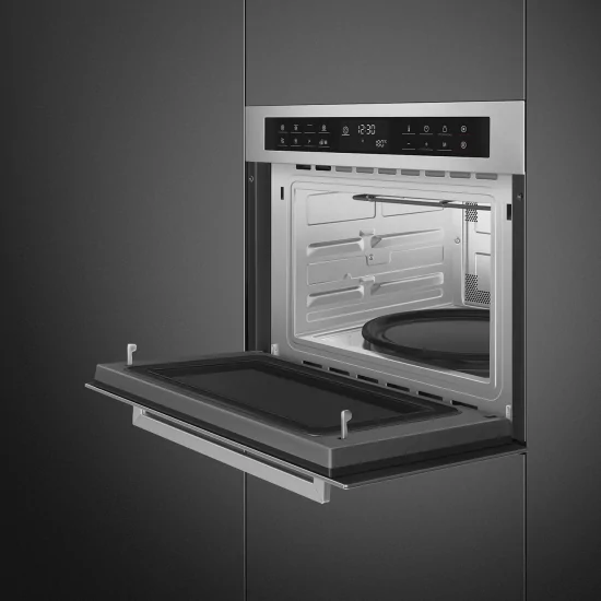 "Forno combinato microonde Smeg SF4400MCX1"