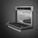 "Forno combinato microonde Smeg SF4400MCX1"