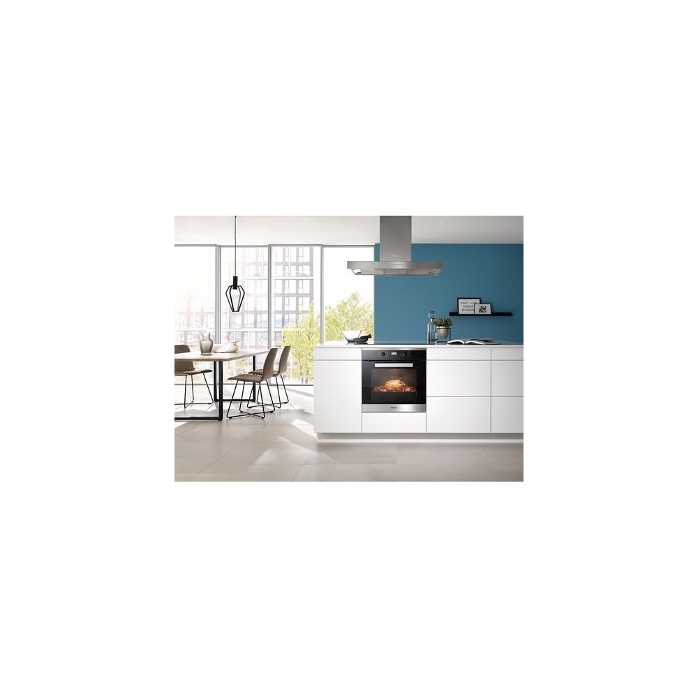 Miele PUR 98 D：孤立的罩90cm不锈钢班A