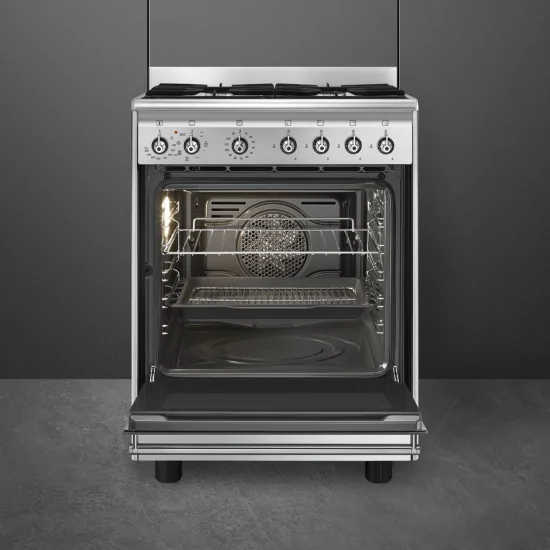 "Forno elettrico ventilato Smeg CX60GMX"