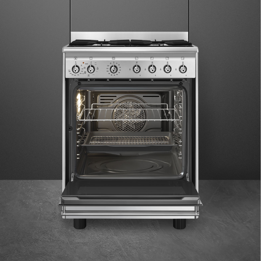"Forno elettrico ventilato Smeg CX60GMX"