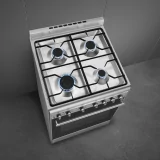 "Piano cottura a gas Smeg CX60GMX"